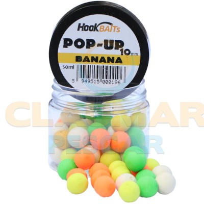 Pop Up Hook Baits, Banana, 10mm, 50ml foto