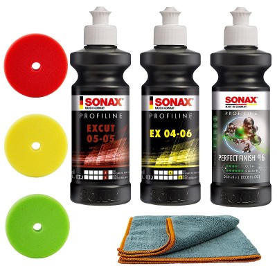 Set de polisat auto Sonax, 3 pasi, SW-20932 foto