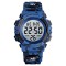 Ceas copii, Pentru baieti, Skmei, Sport, Digital, Alarma, Cronometru, Alarma, Camuflaj, Albastru