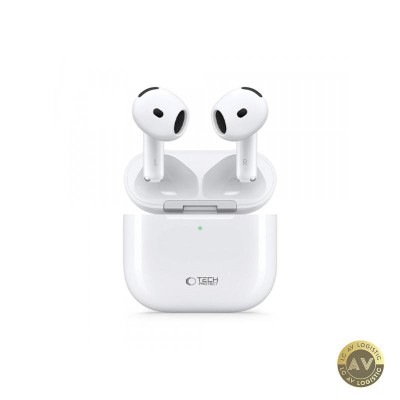 Handsfree Bluetooth Tech-Protect Ultraboost Core 2 TWS Alb foto