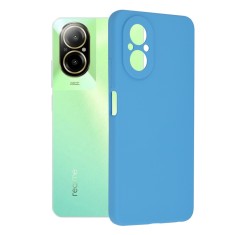 Husa Realme C67 4G Techsuit Soft Edge Silicone, albastru