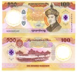Bhutan 100 Ngultrum 2025 P-43 Comemorativ, Polimer UNC