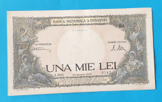 Bancnota UNA MIE LEI -1000 Lei Martie 1945 piesa SUPERBA Serie A.3884 - 0762 foto