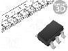 Tranzistor SMD, PNP x2, bipolar, capsula SC70-6, SC88, SOT363, 0,38W, ONSEMI - SBC856BDW1T1G