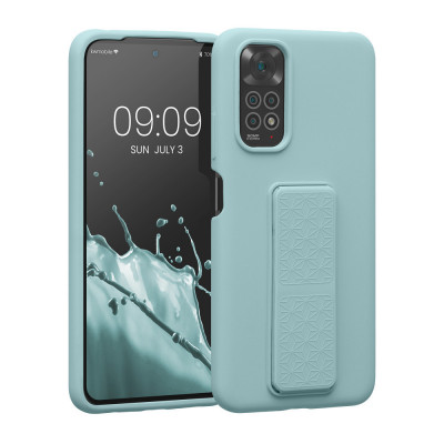 Husa Kwmobile pentru Xiaomi Redmi Note 11/Redmi Note 11s, Silicon, Verde, 58266.71 foto