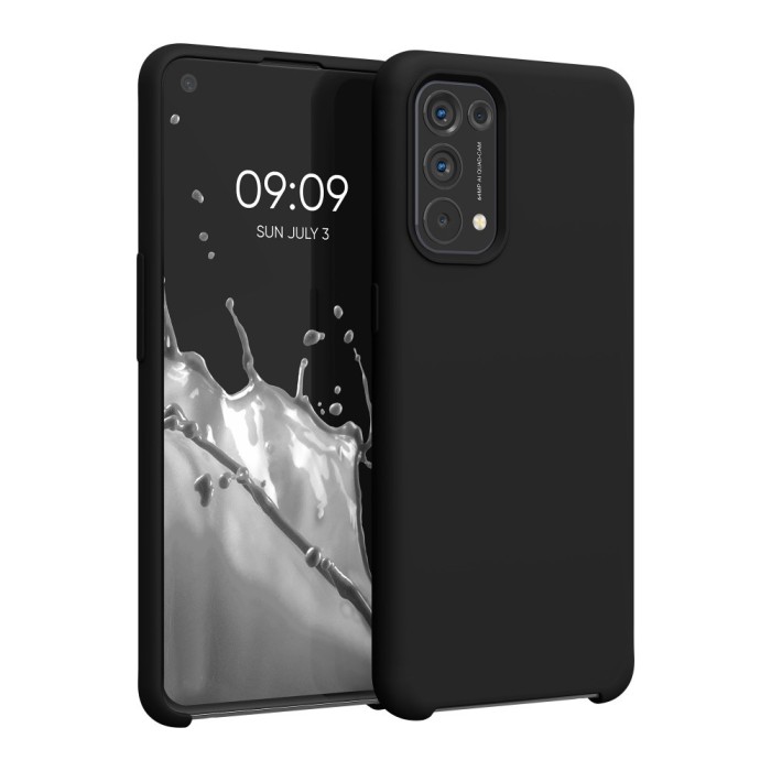 Husa pentru Oppo Find X3 Lite, Silicon, Negru, 55201.01