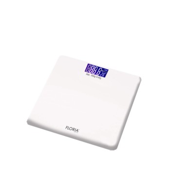 Cantar electronic de persoane Floria ZLN1988 Alb, ecran LCD, capacitate maxima 180 kg foto