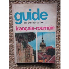 Guide de conversation francais-roumain
