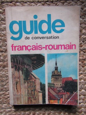 Guide de conversation francais-roumain foto