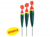 Set 3 plute lemn Baracuda flotabilitate 10/15/20 model S4