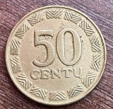 C50 - Moneda foarte veche - Lituania - 50 centu - 2000