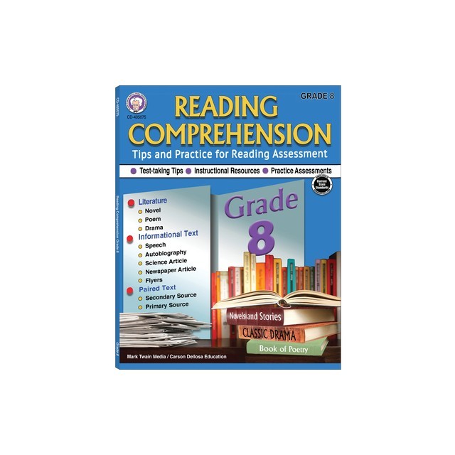 Reading Comprehension, Grade 8