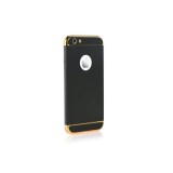Husa iPhone 7 Plus / 8 Plus Forcel 3 in 1 Neagra, Protectie Socuri, Carcasa Plastic