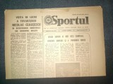 Ziar Sportul 25 Ianuarie 1985 - 4 Pagini