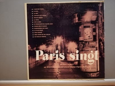 Paris Sings &amp;ndash; Michele Delhay &amp;amp; Willy Lecoude (1959/Varieton/France) - VINIL/ foto