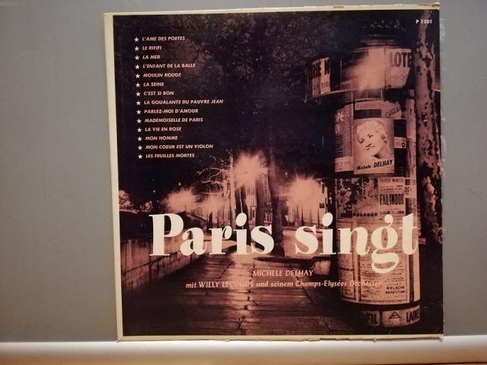 Paris Sings &ndash; Michele Delhay &amp; Willy Lecoude (1959/Varieton/France) - VINIL/