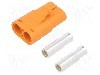 Conector alimentare DC, 1kV, 2 pini, seria LC, {{Dimensiune pin}}. AMASS - LCB50-F