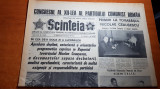 Scanteia 21 noiembrie 1979- congresul al 12-lea al partidului comunist roman