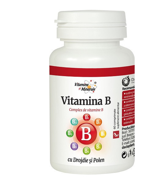 Vitamina b 60cpr dacia plant