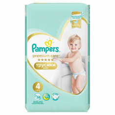 Scutece Pampers Premium Care Pants 4 Mega Box, 58 buc/pachet foto