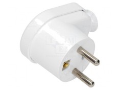 Conector de Alimentare AC 230V 16A Alb 3 Pini