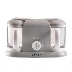 Robot Babycook Plus Beaba, vas 1100 l, gri foto