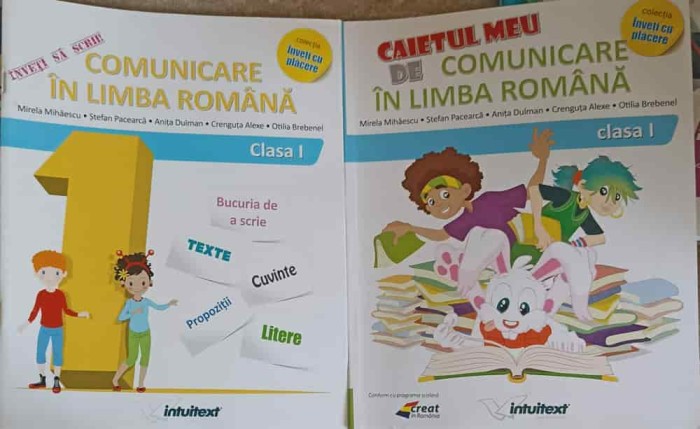 COMUNICARE IN LIMBA ROMANA CLASA 1: INVETI SA SCRII, CAIETUL MEU-MIRELA MIHAESCU, STEFAN PACEARCA SI COLAB.-249326