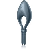 Satisfyer BULLSEYE inel pentru penis vibrator Grey 14 cm