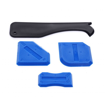 Set 4 spatule pentru aplicare silicon la rosturilor KD10547 KraftDele foto