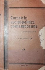 CURENTELE SOCIAL - POLITICE CONTEMPORANE foto