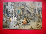 HOPCT 23137 STRADA CAPOCCIUTO- ETTORE ROESLER FRANZ- ROMA DISPARUTA-ITALIA-- CP PICTURA --NECIRCULATA