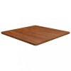 VidaXL Blat de masă pătrat maro &icirc;nchis 80x80x2,5 cm lemn stejar tratat