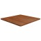 vidaXL Blat de masă pătrat maro &icirc;nchis 80x80x2,5 cm lemn stejar tratat