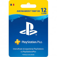 Abonament PlayStation Plus Membership 12 luni RO PS3 / PS4 / PS5 foto