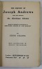 THE HISTORY OF JOSEPH ANDREWS AND HIS FRIEND MR. ABRAHAM ADAMS by HENRY FIELDING , illustrations by GEORGE CRUIKSHANK , EDITIE DE SFARSIT DE SECOL XX