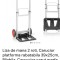 Carucior rabatabil parkside 100 kg maxim sarcina
