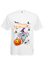 TRICOU PERSONALIZAT MESAJ HALLOWEEN, tricou mesaj imprimat DTG foto