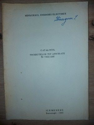 Catalogul proiectelor tip aprobate in vigoare foto