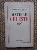 Mati&egrave;re C&eacute;leste&lrm; - Pierre Jean JOUVE EX LIBRIS BARBU BREZIANU