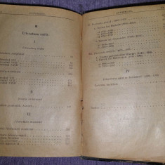 Carte veche,Istoria literaturii romane GH.ADAMESCU 1921,editia a III a