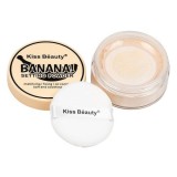 Pudra Mata Kiss Beauty Setting Powder Oil Control Banana, 16g, Fixare Machiaj, Acoperire Imperfectiuni, Uniformizare Ten