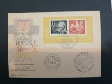 GERMANIA,1950,,FDC-expo Debria-circulata