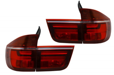 Stopuri LED BMW X5 E70 (2007-2010) Light Bar LCI Facelift Look Performance AutoTuning foto