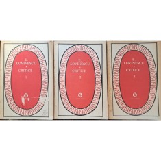 Eugen Lovinescu - Critice vol. I-II-III - 113608