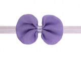 Purple Headband cu Bow Tie Baby Girl