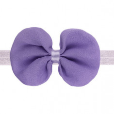 Purple Headband cu Bow Tie Baby Girl