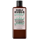 Sampon vegan pentru ingrosare par cret, Bali Curls, cu ulei de rozmarin, biotina, cafeina, 200 ml
