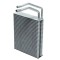 Evaporator aer conditionat SRL, JEEP COMMANDER, 2005-2010; GRAND CHEROKEE, 2005-2010, aluminiu/ aluminiu brazat, 245x312x60 mm,