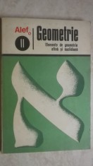 C. Gautier, s.a. - Alef. Geometrie. Elemente de geometrie afina si euclidiana