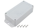 Carcasă universală KRADEX ZP160.80.45UJH TM PC policarbonat 80x160x45mm